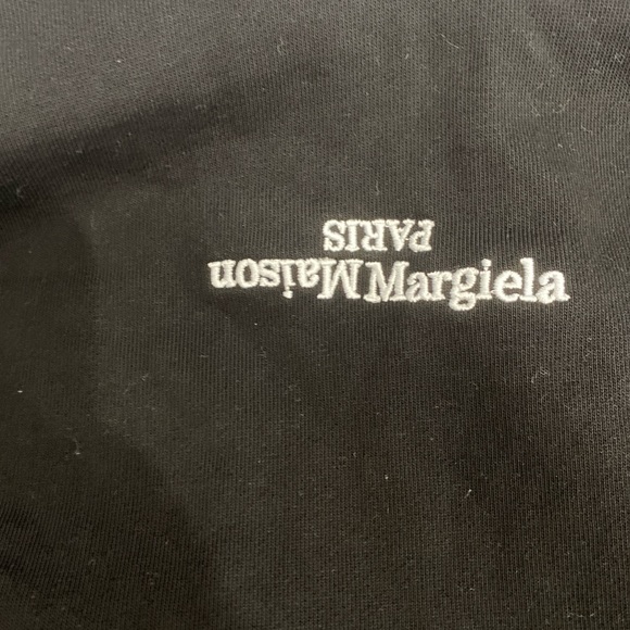 Masion Margiela Upside Down Logo Hoodie - Picture 3 of 4